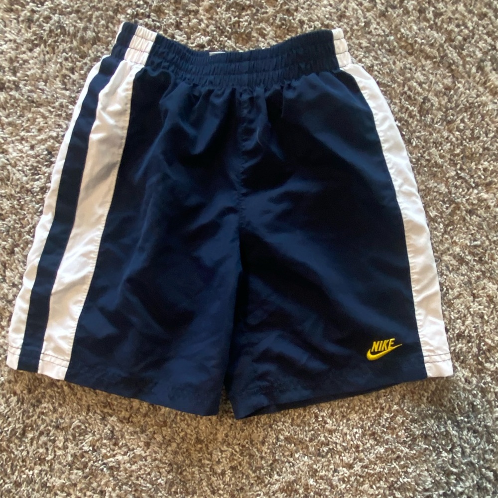 Nike Kids Navy Blue Athletic Shorts